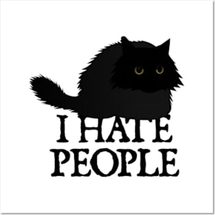 I HATE PEOPLE Posters and Art